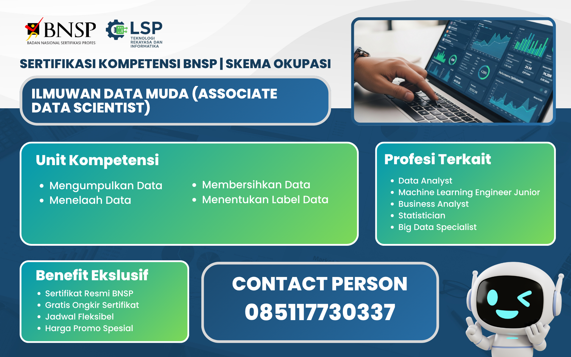 Ilmuwan Data Muda (Associate Data Scientist)
