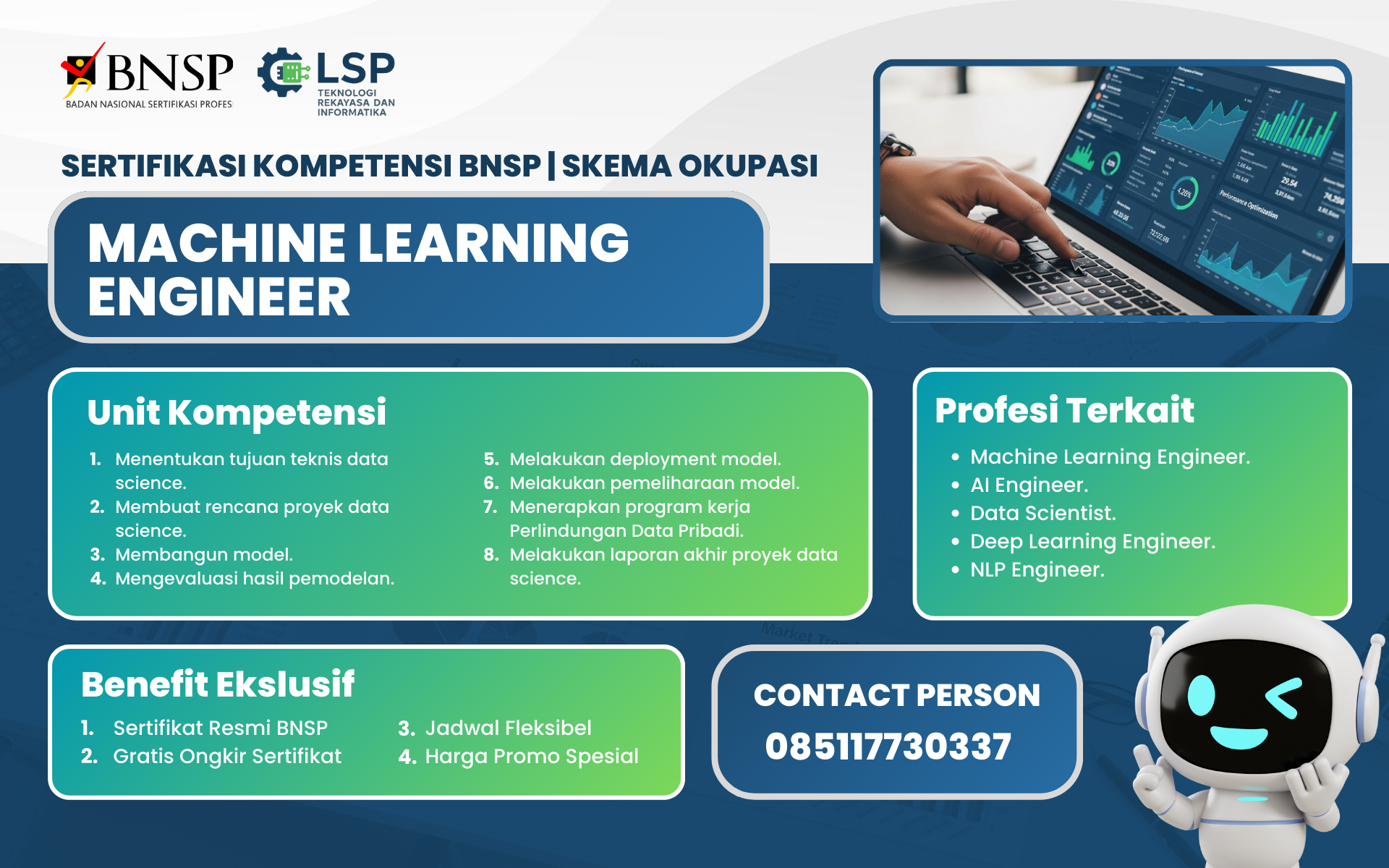 Insinyur Pembelajaran Mesin (Machine Learning Engineer)