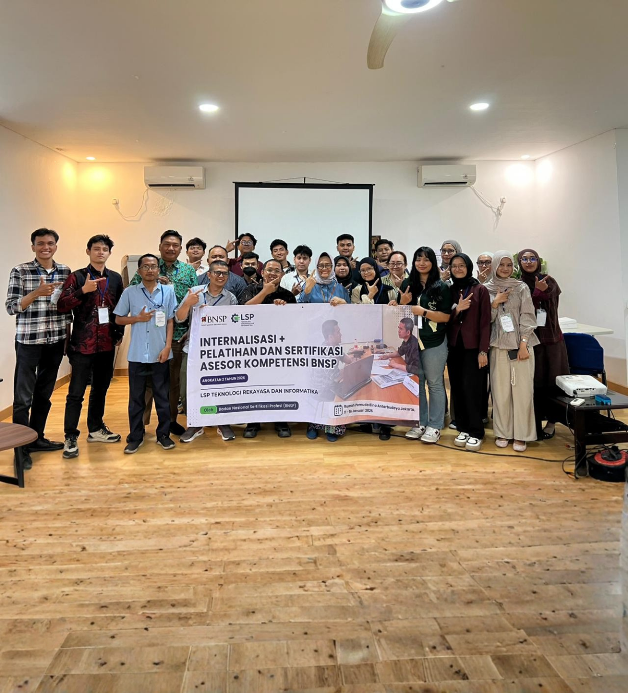 Siapkan Asesor Andalan, LSP TRI Gelar Internalisasi Calon Asesor Kompetensi Angkatana Ke 2