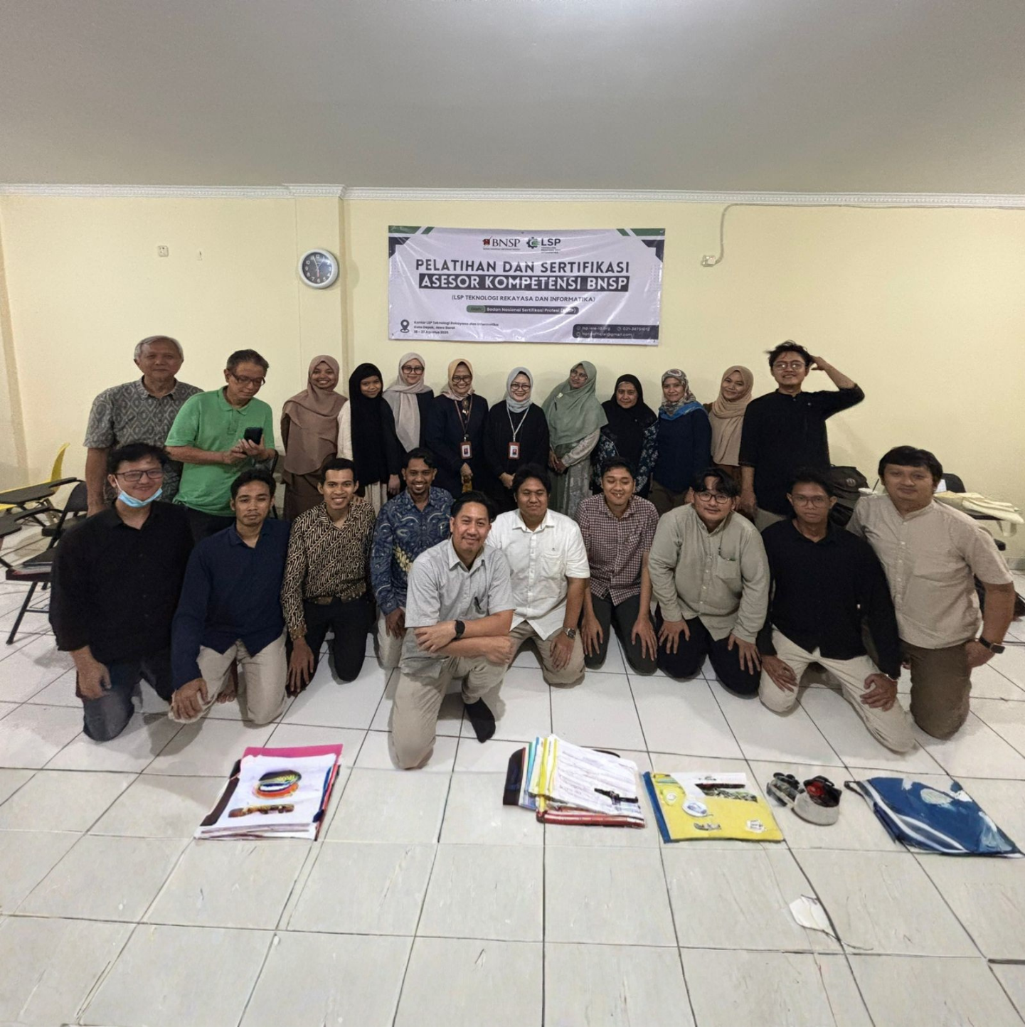 Pelatihan Asesor Kompetensi dilaksanakan di Kota Depok yang diikuti sebanyak 24 peserta 